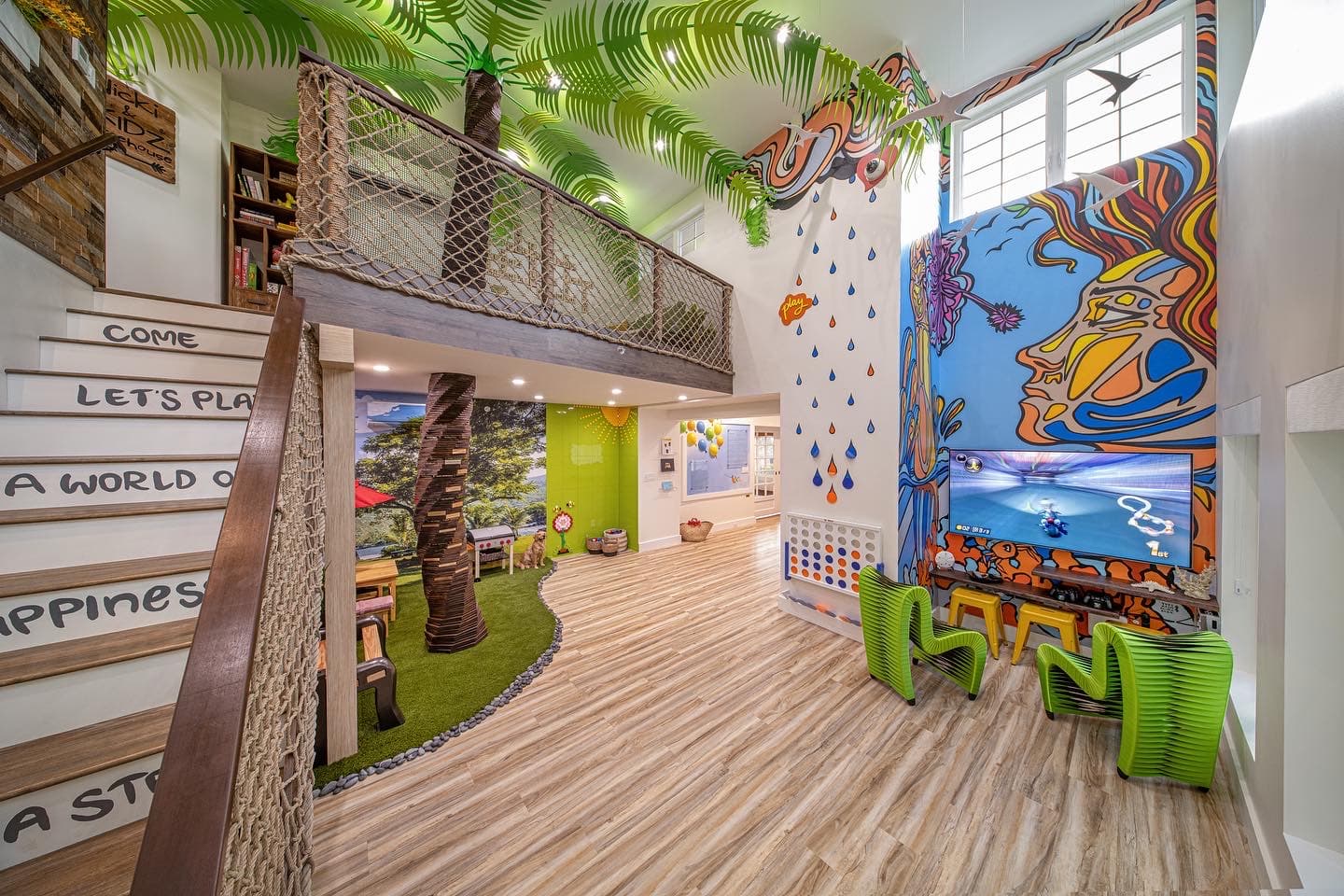 Playroom stairway — O'ahu, HI