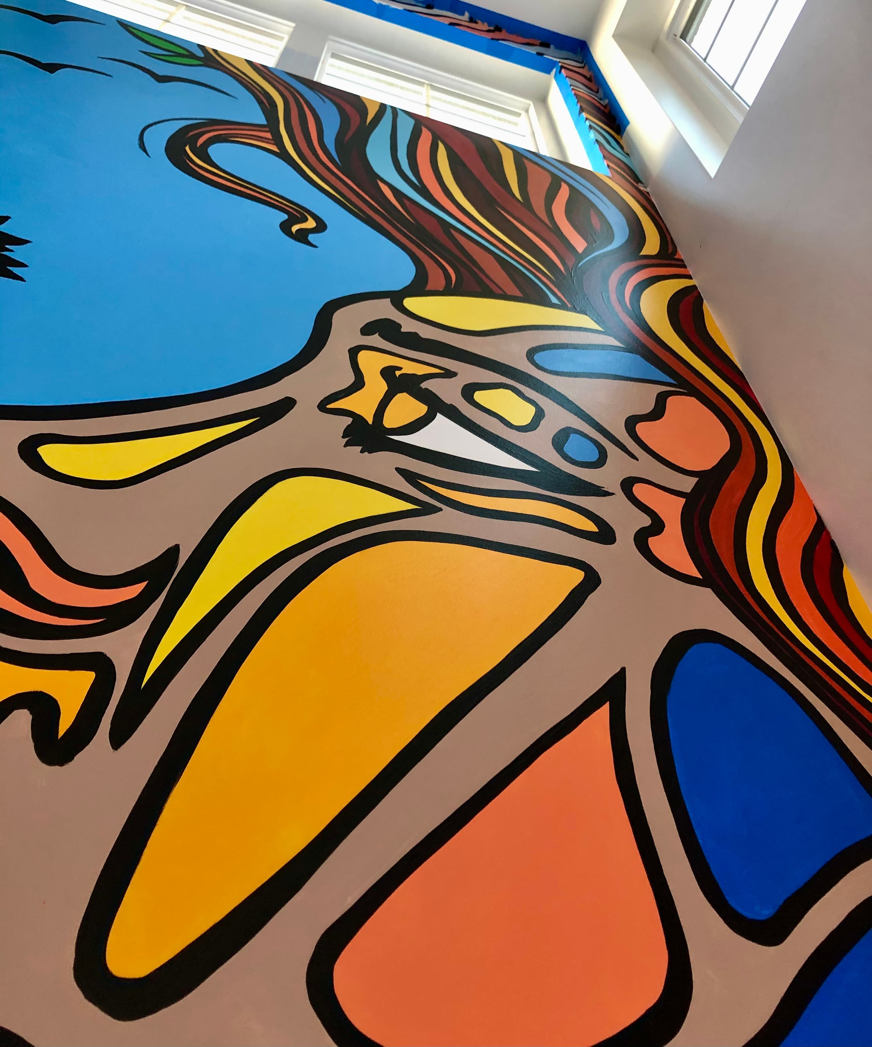 Abstract color burst — O'ahu, HI